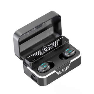 โปรโมชั่น : หูฟังบลูทูธ หูฟังสัมผัส หูฟังไร้สาย บลูทูธ5.2 TWS Wireless bluetooth headset Earphone Earbud ชาร์จแบตฉุกเฉิน