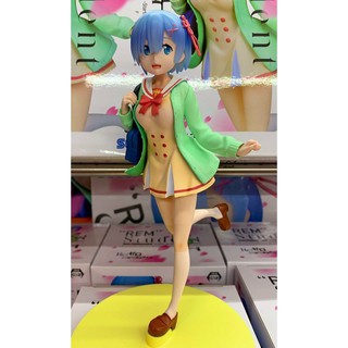 ฟิกเกอร์แท้ Re:zero -starting Life In Another World- Premium Figure Rem Student