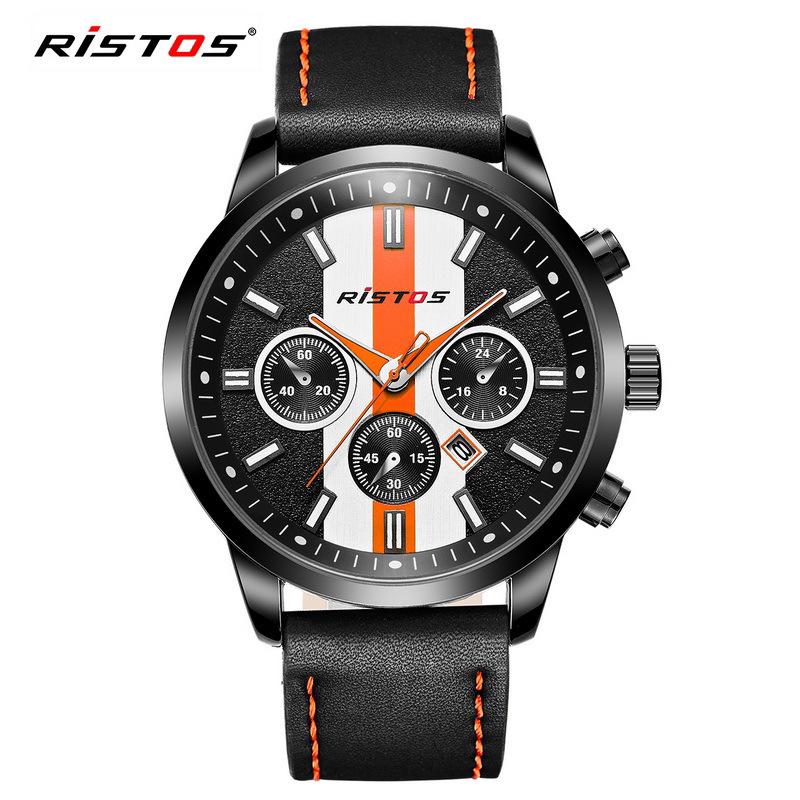 RISTOS 93018 นาฬิกาข้อมือสำหรับผู้ชาย