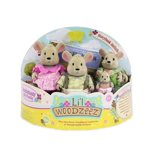 LIL WOODZEEZ MICE FAMILY - เซ็ตตุ๊กตาครอบครัวหนู