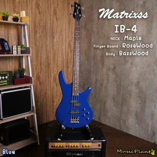 Matrixss Bass เบส เบสไฟฟ้า 4 สาย รุ่น IB-4 พร้อมอุปกรณ์