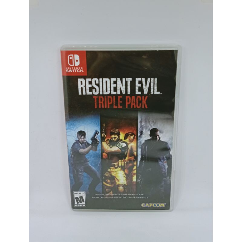 แผ่นเกมส์ Nintendo Switch : Resident Evil Triple Pack