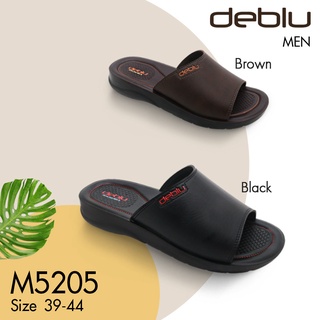 M5205 รองเท้าแตะ ชาย แบบสวม แบบหนีบ deblu เดอบลู นุ่มนิ่ม เพื่อสุขภาพ น้ำหนักเบา ของแท้ 100%