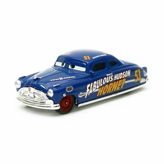 ฟิกเกอร์ Pixar Cars Action Drag Racing Mcqueen Hudson Hornet ของเล่นสําหรับเด็ก