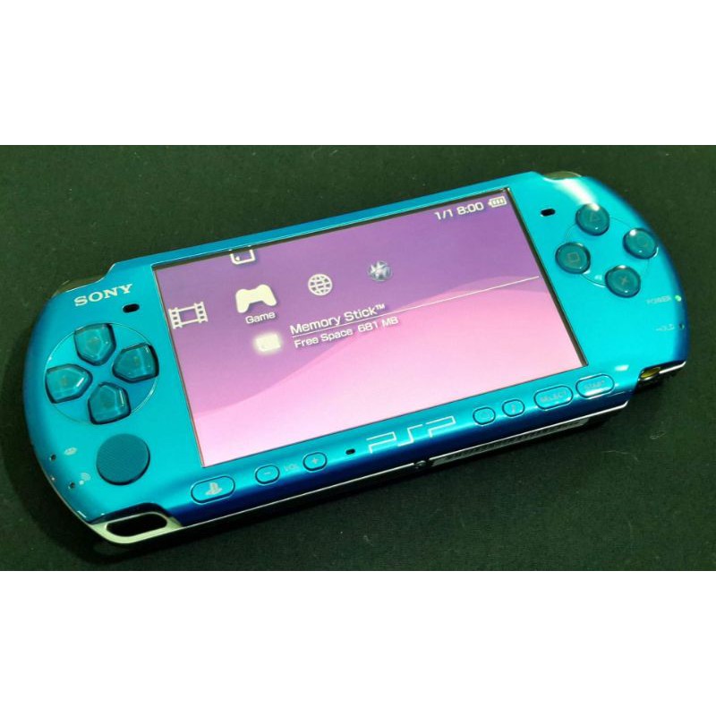 PSP3000 สีน้ำเงิน สภาพดี ครบชุด พร้อมเล่น - retro_game_world88 - ThaiPick
