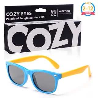✅ แว่นกันแดดเด็ก 2-12 ขวบ | COZY EYES เลนส์โพลาไรซ์ ป้องกันยูวี และแสงสะท้อนได้ 100% (แถมแผ่นทดสอบเลนส์ทุกกล่อง)