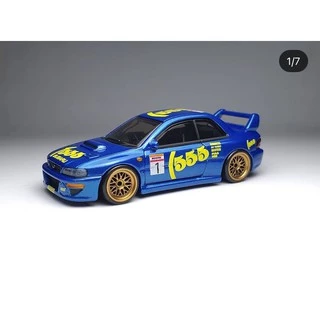 ดีคอล WRC หมึกรองขาว ติดชิ้นงานทุกสี Hot Wheels Majorette 1/64 Decal water slide
