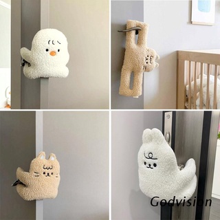 BB Cartoon Plush Animal Baby Safety Door Card Clamp Door Stopper Home Decoration