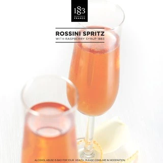 1883 น้ำเชื่อมกลิ่นราสเบอร์รี่ | RASPBERRY SYRUP 1000 ml. (SKU 1645)