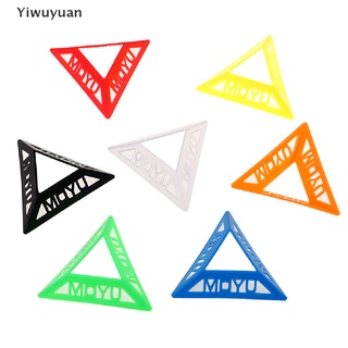 &lt;Yiwuyuan&gt; ชุดฐานพลาสติก หลากสี สําหรับวางลูกบาศก์ 3x3 4x4 5x5 10 ชิ้น