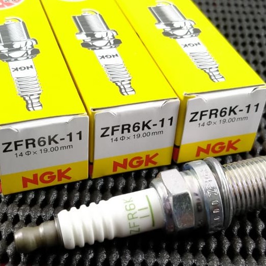 หัวเทียนมาตรฐาน NGK ZFR6K-11 สําหรับเครื่องยนต์ Honda Odyssey 2006 K24A