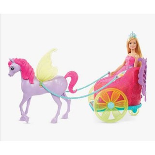 รถม้าบาร์​บี้​ Barbie dreamtopia​ fairy horse carriage