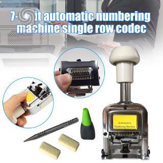 Number Machine 7 Position Automatic Numbering Machine Marking Digital Stamp