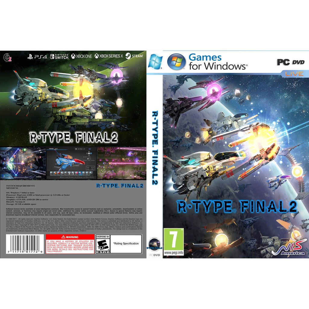 R-Type Final 2 PC GAME [ออฟไลน์ INSTALLATION]