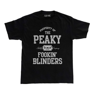 เสื้อยืด ขนาดใหญ่ พิมพ์ลาย Peaky Blinders คุณภาพสูง สําหรับผู้หญิงS-5XL