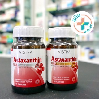 Vistra astaxanthin 4 mg /6 mg-30 capsule