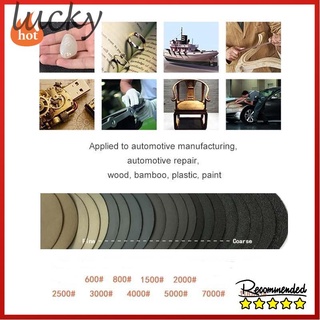 กระดาษทรายขัดกันน้ํามัน 600-10000 Silicon Carbide