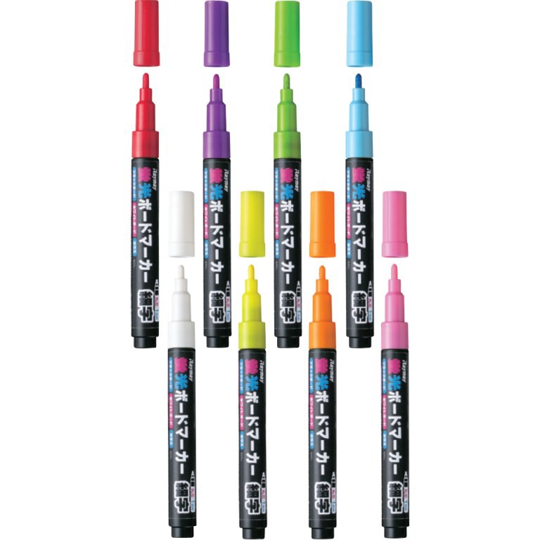 RAYMAY Window Fluorescent Markers 1 mm (ปากกาเขียนกระจก)