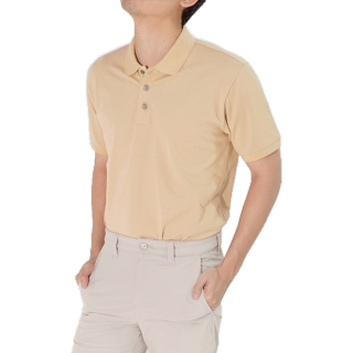 era-won เสื้อโปโล แขนสั้น ทรงสลิม Polo Shirt สี Public Smith - เหลืองอ่อน