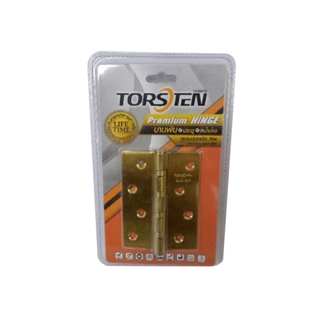 TORSTEN บานพับสเตนเลสเกรด304 4x3x2mm 3ชิ้น HSS304-4320G3 สีทอง