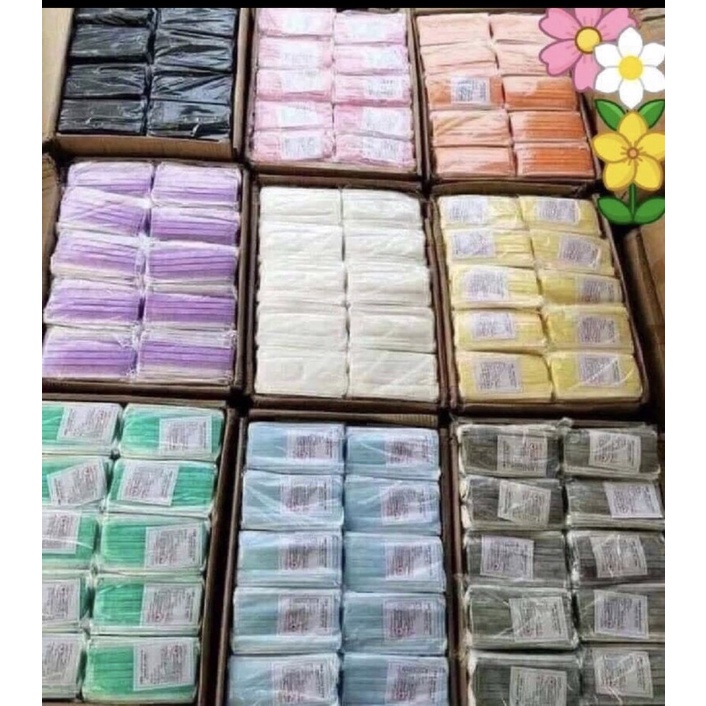แมส3ช้ันราคาประหยัด เกรดธรรมดา ป้องกันเชื้อโรค
