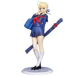 ฟิกเกอร์ Fate Stay Night Saber Ver. โมเดลฟิกเกอร์ Pvc รูปเด็กผู้หญิงเซ็กซี่