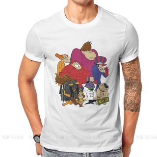 ถูกสุดๆเสื้อยืดผ้าฝ้าย พิมพ์ลายกราฟิก Wacky Races 1968 Anime TV Series สําหรับผู้ชายรหัสเต็ม