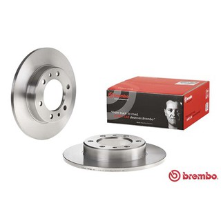 จานเบรคหน้า TOYOTA HILUX HERO YN85 YN106 YN65 LN65 1.8 2.2 2.4 4WD 1982-1989 LAND CRUISER LJ70 RJ70 08 4504 20 BREMBO