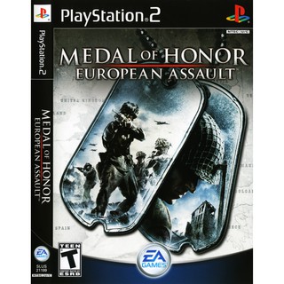 แผ่นเกมส์ Medal of Honor European Assault PS2 Playstation 2 คุณภาพสูง ราคาถูก