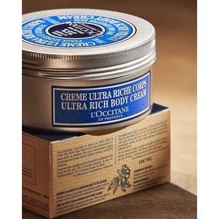 ครีม Loccitane Body Ultra Rich Body Cream Shea Butter 200ml.