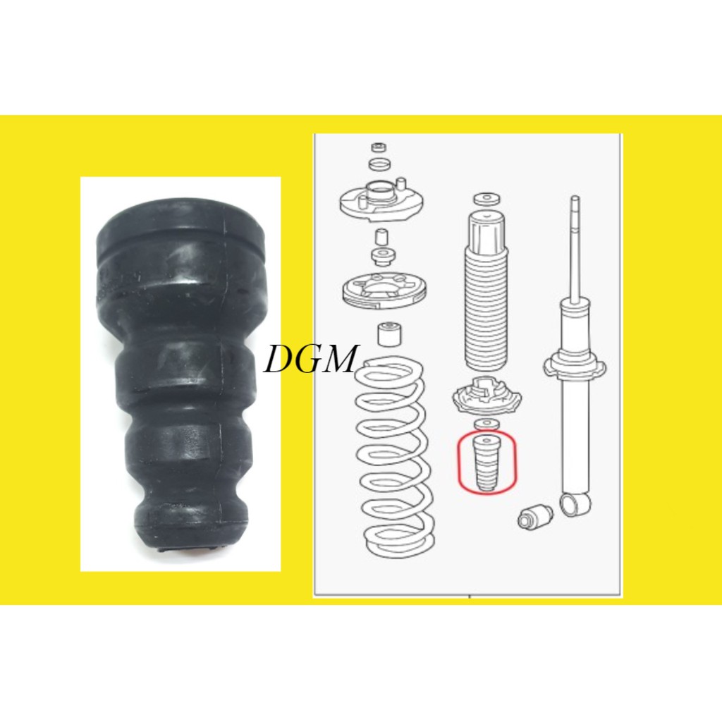 Honda Accord SDA 2.0 2.4 03-07Y / Accord TAO 2.0 2.4 08-12Y / Odyssey RB1 RB2 RB3 03Y โช้คอัพหลังเพล