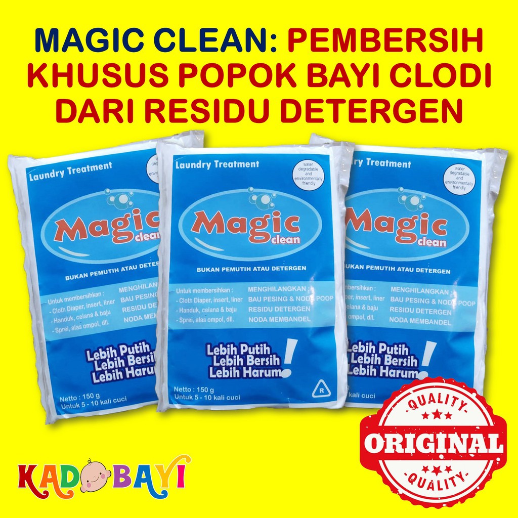 MAGIC CLEAN น้ํายาทําความสะอาดพิเศษสําหรับน้ํายาทําความสะอาดสําหรับทารกและผงซักฟอก