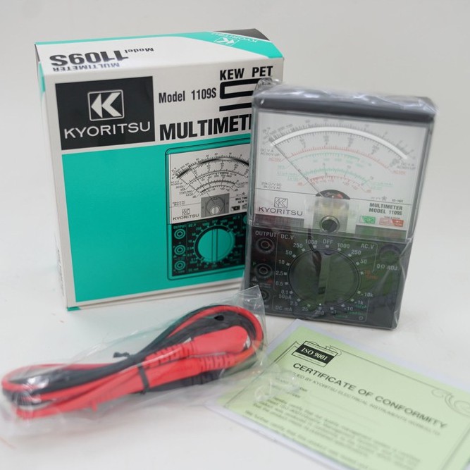 KYORITSU มัลติมิเตอร์ Analog Multimeter รุ่น KEW 1109S Shopee Thailand