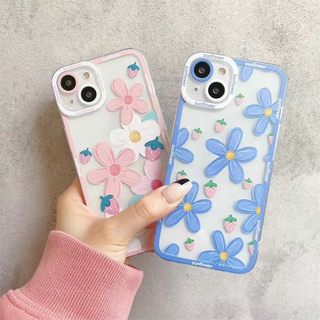 เคสมือถือ แบบนิ่ม ลายดอกทานตะวัน สีชมพู สีฟ้า สําหรับ VIVO Y53S Y51 Y51A Y31 2021 Y33S Y21S Y21 Y52 Y72 5G Y15S Y15A Y20 Y20i Y12S Y12A Y20s G Y30 Y50 Y30i Y12 Y15 Y17 U10