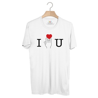 BP796 เสื้อยืด I LOVE U #1