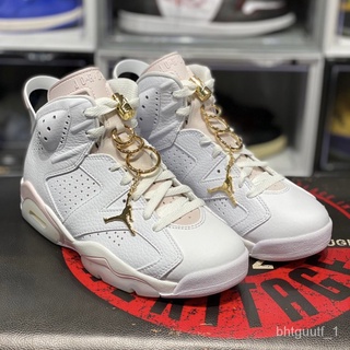 Nike Air Jordan 6 RetroGold Hoops รองเท้าผ้าใบลําลอง เหมาะกับการวิ่ง บาสเก็ตบอล สําหรับผู้ชาย ผู้หญิง 2022 FSFL