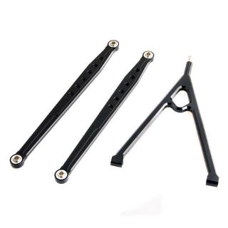 RC Aluminum Front Chassis &amp; Bracket Links AXIAL 4WD 1:10 SCX10 Upgrade Parts