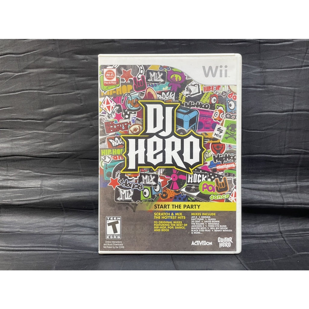 แผ่นเกมส์ Wii  : DJ Hero  : Wii Us Game
