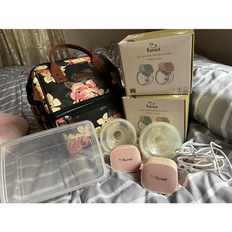 เครื่องปั๊มนมไร้สาย Famed มือสอง