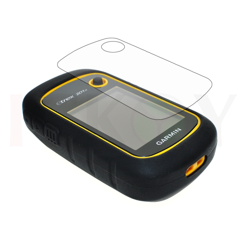 กลางแจ้งมือถือ GPS ยางซิลิโคนป้องกันกรณี + หน้าจอ LCD สําหรับ Garmin eTrex 32x 22x 10 20 30 10x 20x 30x 201x