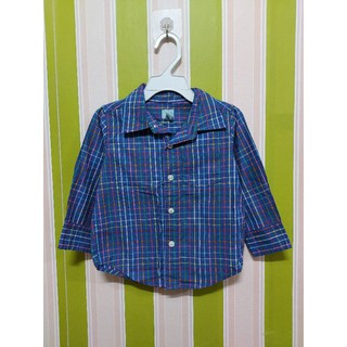 เสื้อเชิ้ตเด็กมือสอง Baby gap หล่อมากๆ ไซส์ 90