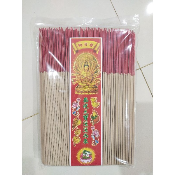 ธูปเปลือยเนื้อขาวแบบถุงใส บรรจุน้ำหนัก 1 กิโลกรัม ความยาว 32 cmProduct of Thailand 🇹🇭