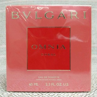 กล่องขายใหม่ซีล Bvlgari Omnia EDT 65ml - แดง Coral