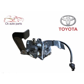 กลอนฝากระโปรงหน้า แท้ โตโยต้า ยาริส ปี 2013-19 รุ่นมีสายไฟ Toyota YARIS hood lock