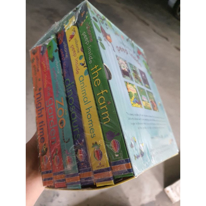 พร้อมส่ง Box Set(6 เล่ม) Usborne Peep Inside  นิทาน 3 มิติ - รูปที่ 6