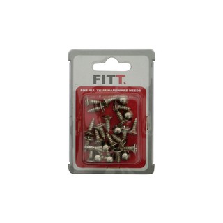 สกรูเกลียวปล่อย TF 12X5/8" 25ตัว | FITT | 8855952006929 สกรู, น๊อต อุปกรณ์ยึดติด ต่อเติมซ่อมแซมบ้าน สกรูเกลียวปล่อย TF 1