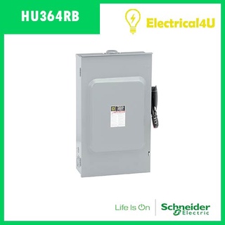 Schneider Electric HU364RB เซฟตี้ สวิตซ์ แบบไม่มีฟิวส์ใช้เป็นสะพานไฟ สำหรับใช้ภายนอกอาคาร 200A 3เฟส 600V