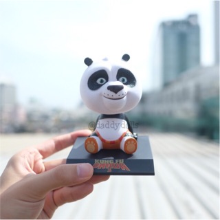 โมเดล Po อาโป หัว Kung Fu Panda กังฟูแพนด้า ท่านั่ง ส่ายหัว 4นิ้ว