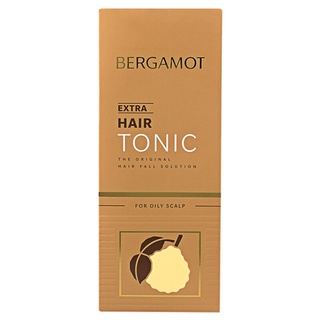 🔥D - day!! BERGAMOT Extra Hair Tonic Reduces Hair Loss caused by oily scalp เบอกาม็อท แฮร์โทนิค ลดการหลุดร่วงของเส้นผม