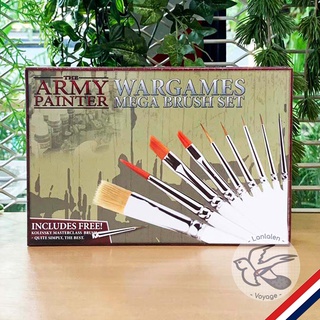 The Army Painter Wargames Mega Brush Set [Accessories for Boardgame]